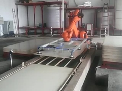 Sản xuất bảng điều khiển Mgo tiêu chuẩn CE Xi măng và sản xuất bảng điều khiển bánh sandwich tường Mgo