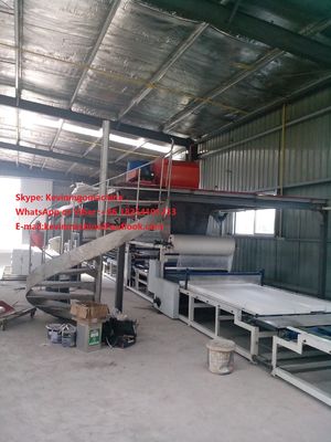 Dây chuyền sản xuất tấm trang trí tường bằng Magie Oxit thân thiện với môi trường