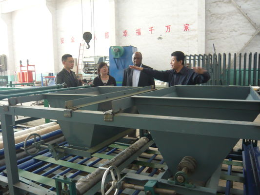 EPS Sandwich Wall Panel Equipment , CE Fiber Cement Board Production Line