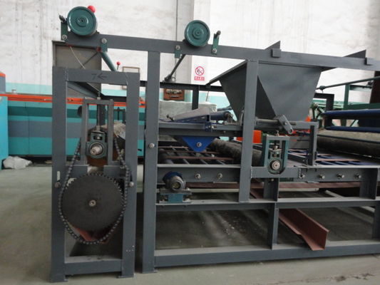 Máy làm tấm lợp trang trí với công nghệ đùn hai trục