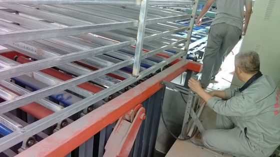 Máy làm tường cường độ cao tự động chiết rót bằng màn hình cảm ứng PLC