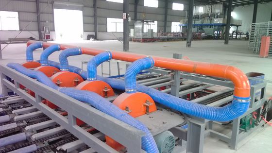 Máy làm tấm vách áp lực nguội cho tấm sandwich xi măng sợi / Mgo