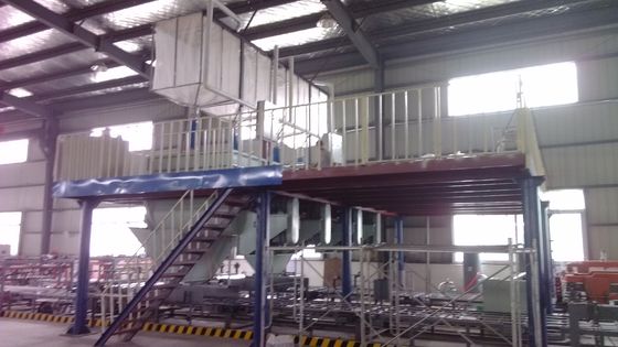 Máy chế tạo tấm ván lồi chống cháy với chức năng kiểm soát độ dày tấm