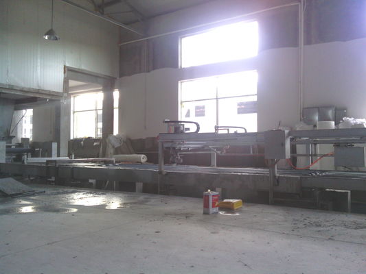 Máy làm tấm tường nhẹ Sandwich với công nghệ đùn trục kép con lăn kép