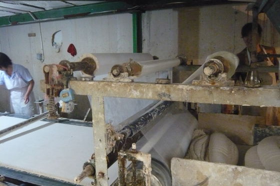 Máy tạo tấm sandwich Mgo mái nhà với quy trình ép cuộn