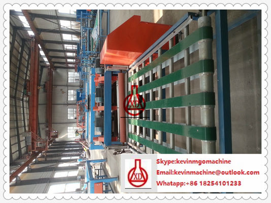 Máy chế tạo tấm tường MGO, Công nghiệp toàn bộ máy động sandwich Panel