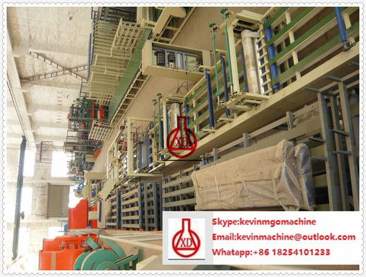 Dây chuyền sản xuất tấm tường dày 75mm bằng sợi xi măng cho vách ngăn công trình xây dựng