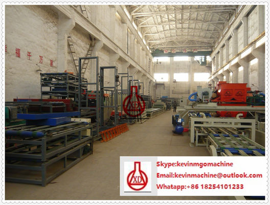 Dây chuyền sản xuất tấm panel EPS , Máy làm tấm vân thép