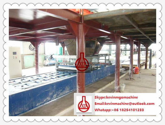 Đường dây sản xuất Magnesium Oxide Board, Máy máy phấn phấn bán tự động