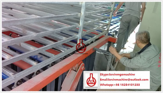 Máy tạo hình tấm vách MgO cho vật liệu xây dựng