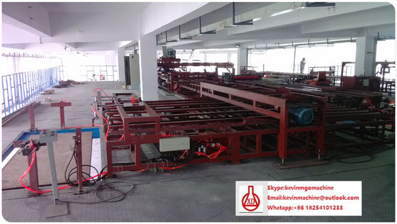 Fireproof Insulation Magnesium Oxide MgO Board Production Line with Square / Tapered Edge