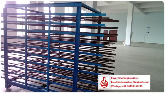 Dây chuyền sản xuất tấm MgO chống cháy, Máy làm tấm panel sandwich tự động thân thiện môi trường