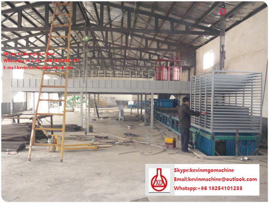 Dây chuyền sản xuất tấm xi măng sợi công suất lớn 1500 tấm, mức độ tự động hóa cao