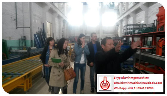 Tiết kiệm năng lượng CE Wheat Straw Board Machine với công nghệ đẩy cuộn