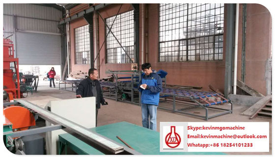 Máy làm ván dăm MGO / Rơm rạ với độ dày ván điều chỉnh từ 2 - 60 mm