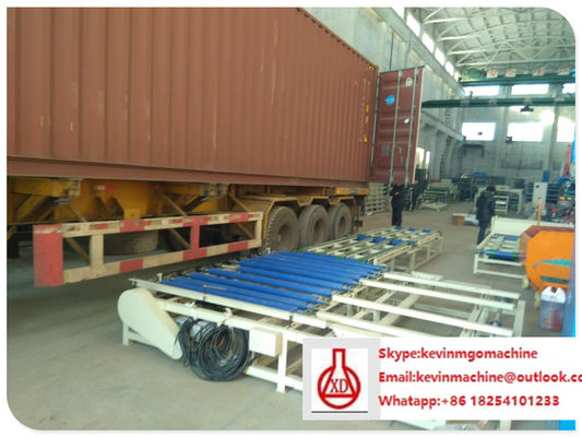 Đường dây sản xuất bánh sandwich có kích thước điều chỉnh, bên ngoài tường bảo quản nhiệt Mgo board machine