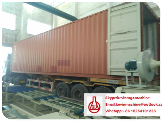 Đường dây sản xuất bánh sandwich có kích thước điều chỉnh, bên ngoài tường bảo quản nhiệt Mgo board machine