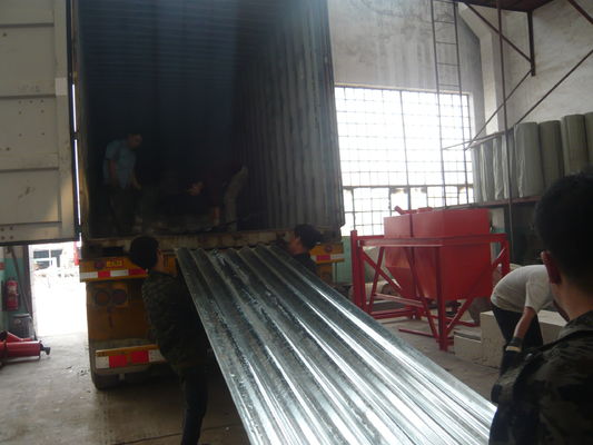 Máy cách nhiệt âm thanh chống cháy Magnesium oxide Bảng tường làm máy hiệu suất cao