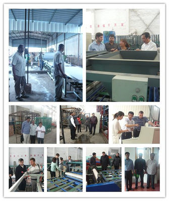 Máy làm tấm tường xây dựng tự động với năng suất 2000 mét vuông