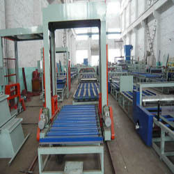 PLC Automatic Control System MgO Sandwich Panel Machine for Fireproof Door Making