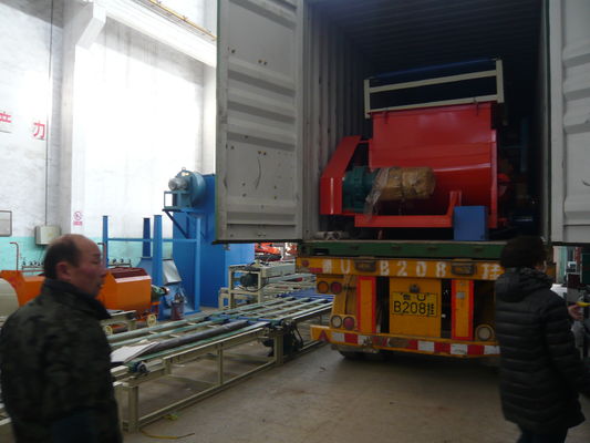 Máy chế tạo bảng nâng thủy lực, dây chuyền sản xuất bảng sandwich tự động