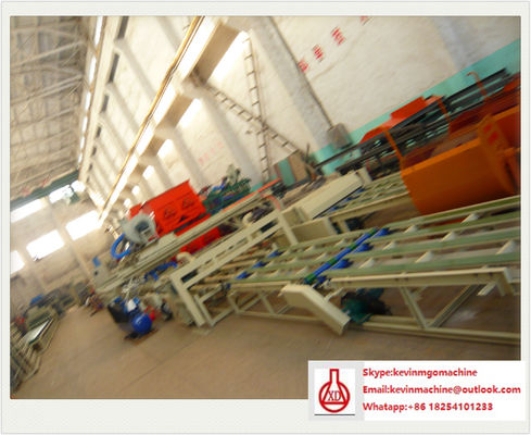 Dây chuyền sản xuất tấm sandwich EPS tự động cho Bảng Mgo xi măng / Mgo / Bột cưa gỗ