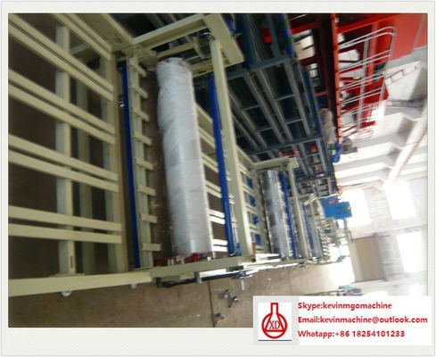 Máy móc sản xuất vật liệu xây dựng, Dây chuyền sản xuất tấm Mgo bán tự động