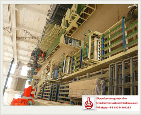 Máy móc sản xuất tấm Straw Board / Sandwich Panel để làm vật liệu xây dựng