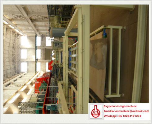 Máy móc sản xuất vật liệu xây dựng tấm panel sandwich 1.5m * 18m (Phác thảo)