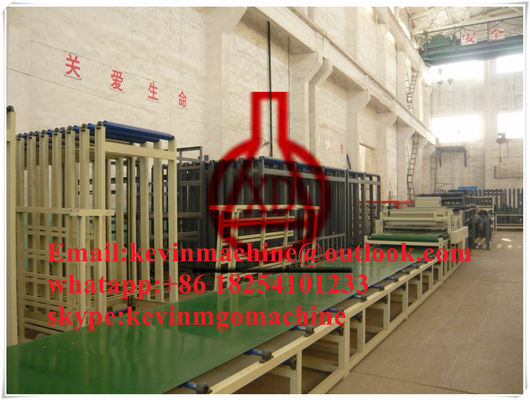 Máy sản xuất tấm mái nhà với công nghệ chạy ngược trong giai đoạn