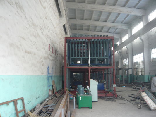 Máy tạo tấm mái nhà dày 3mm - 6mm, Máy ép gạch bán tự động