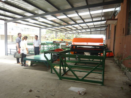 Máy tạo cuộn gạch mái bằng máy lọc bán tự động với hệ thống khí áp thủy lực