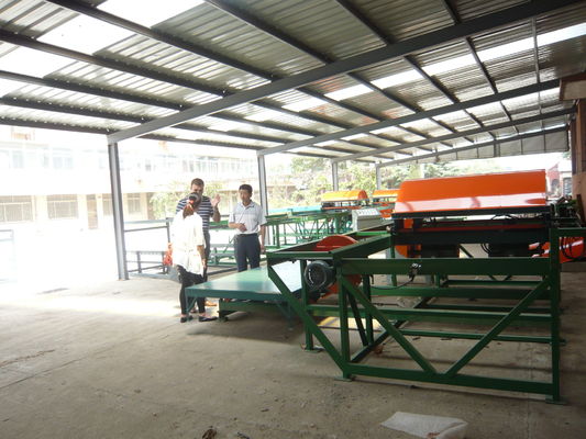 Máy tạo cuộn gạch mái bằng máy lọc bán tự động với hệ thống khí áp thủy lực