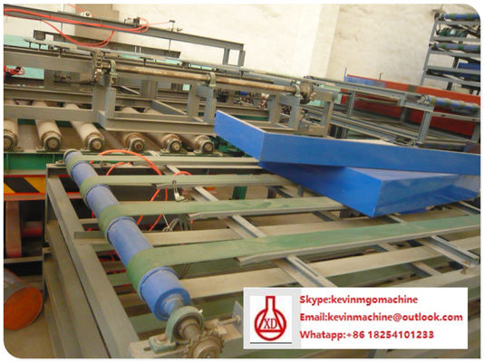 Máy chế tạo tấm ván tường bằng sợi xi măng sandwich với công nghệ ép gấp đôi