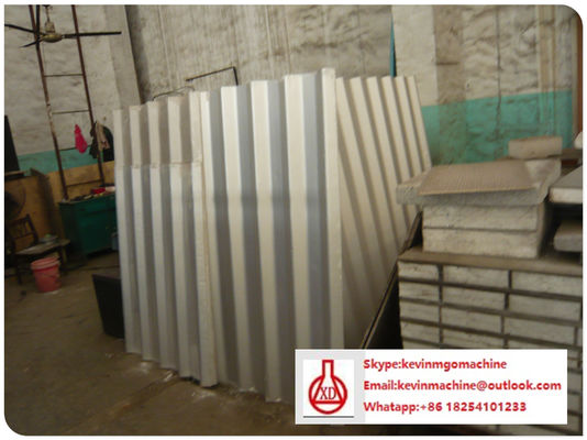 Máy làm tấm tường chống cháy nhẹ với công nghệ đùn hai trục