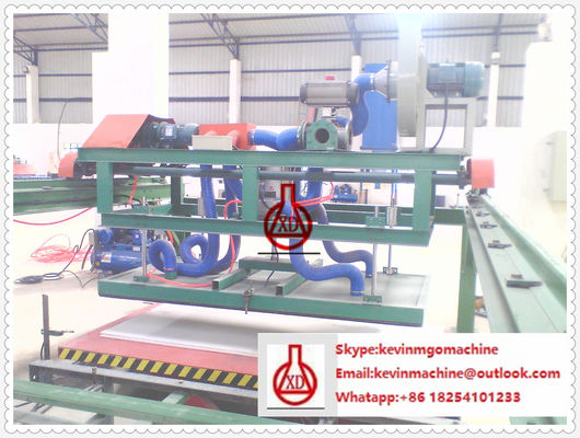 Dây chuyền ép đùn tấm sandwich hai trục lăn, Thiết bị dán keo, dán veneer, sấy khô tấm tường