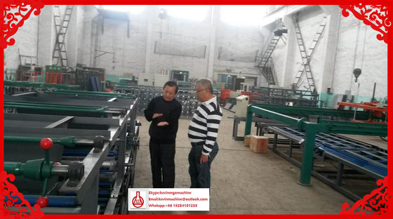 Light Weight EPS Sandwich Panel Machine , Magnesium Oxide Board Manufacturing Process Line