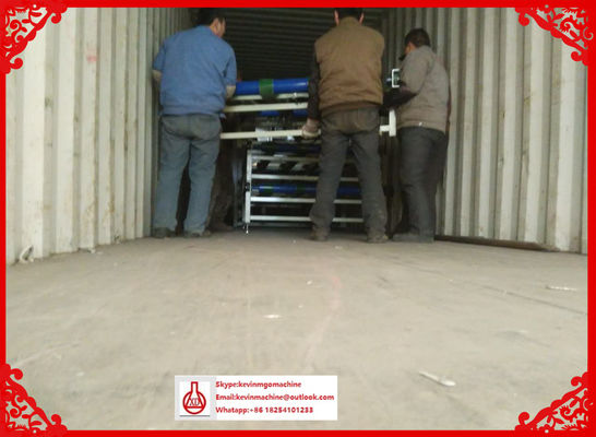 Dây chuyền sản xuất tấm Magie Oxide, Máy làm tấm thạch cao lật lô tự động