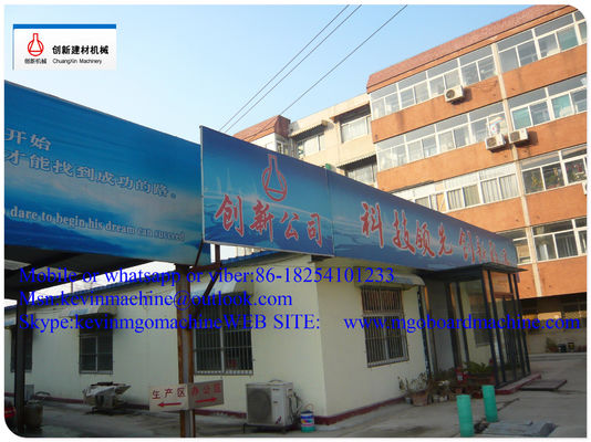 Fully Automatic Mgo Board Equipment For Mgo / Mgcl / Fiber Glass Mesh Raw Material