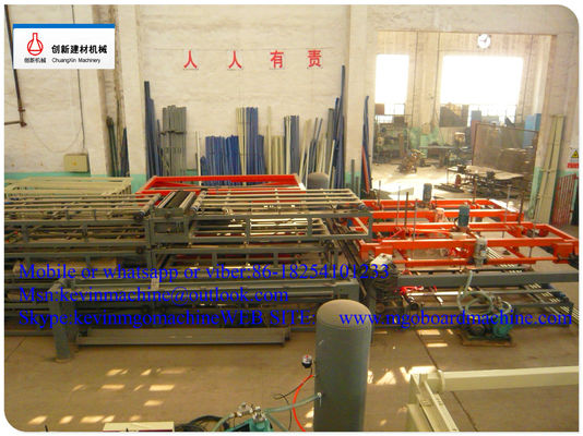 2 - 25 mm Độ dày dây chuyền sản xuất tấm MgO tự động với chiều dài không giới hạn và chiều rộng 1,3 m