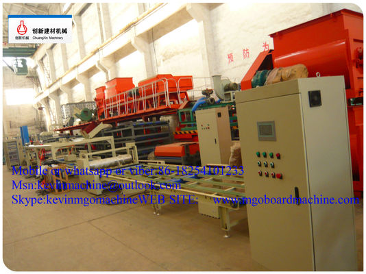 Đường dây sản xuất tấm MgO hoàn toàn tự động cho trang trí nội thất / vật liệu thép