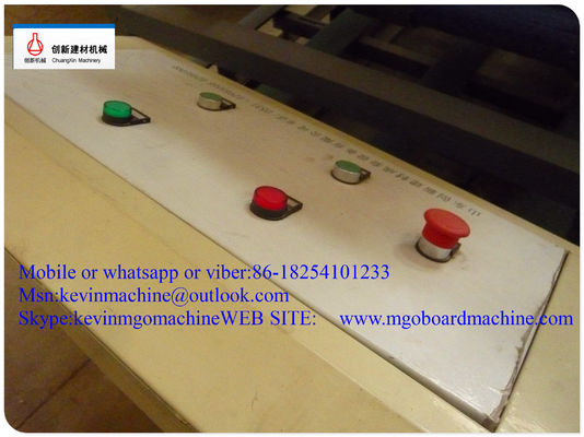 Đường dây sản xuất tấm MgO hoàn toàn tự động cho trang trí nội thất / vật liệu thép