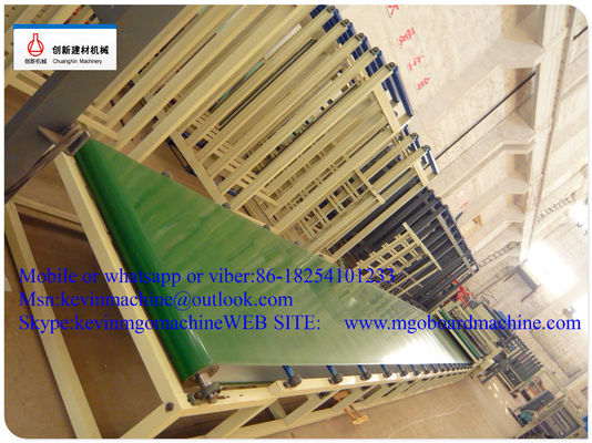 Dây chuyền sản xuất tấm Mgo chống cháy cho quy trình sản xuất tấm Magnesium Oxide