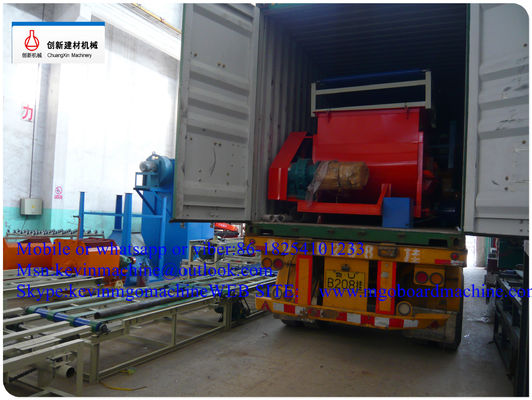 Dòng sản xuất tấm Magnesium Oxide / Thiết bị sản xuất tấm tường