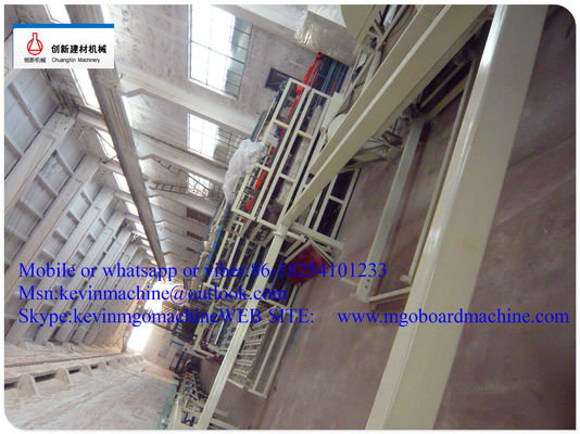 CE Magnesium Oxide Board Production Line for 1300mm Width Unlimited Length