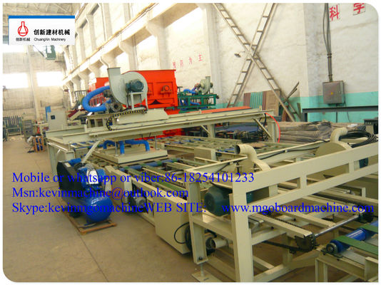 Đường dây sản xuất tấm sandwich Mgo chống nhiệt Máy máy tấm sandwich