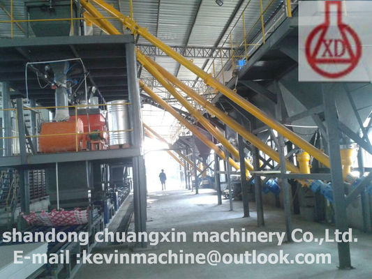 Magnesium Oxide Board Making MgO Board Production Line 25m * 1.58m * 1.8m