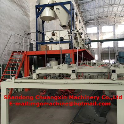 1500 Tấm / Ca Năng suất Máy móc Tấm tường Bánh Sandwich Tấm Magie Oxit