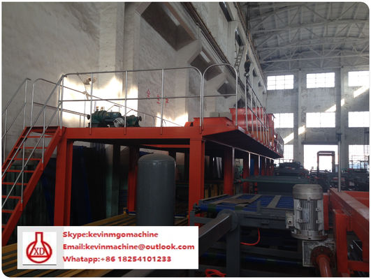 Máy làm tấm vách ngăn xây dựng vật liệu Magie Oxide 50HZ