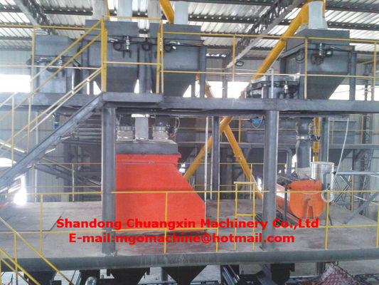 Máy làm tấm phủ tường phòng tắm chống nước với vật liệu magie oxit